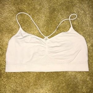 Xhilaration White bra-let